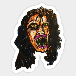 Night of the demons Sticker